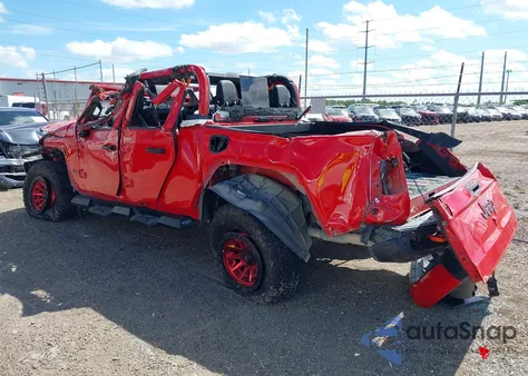 2021 Jeep Gladiator Mojave 4X4 из США, поврежденный, VIN 1C6JJTEG3ML597911